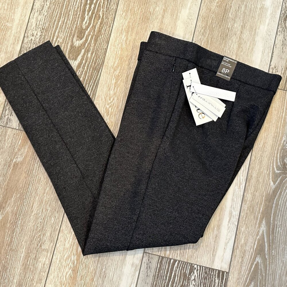 NWT Amanda & Chelsea Sz 8P 8 P Beautiful Dress Pants Slacks Trousers Slim Leg